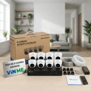 Trọn bộ 8 camera kbvision giá rẻ