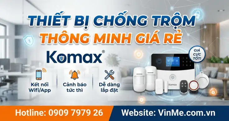 thiết bị chống trộm thông minh giá rẻ