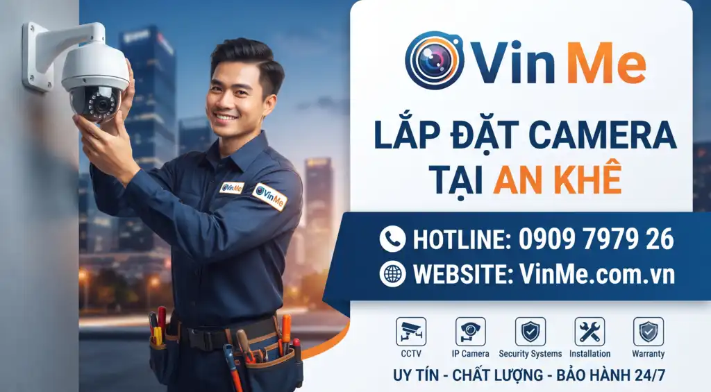 Công ty lắp đặt camera an khê uy tín nhất