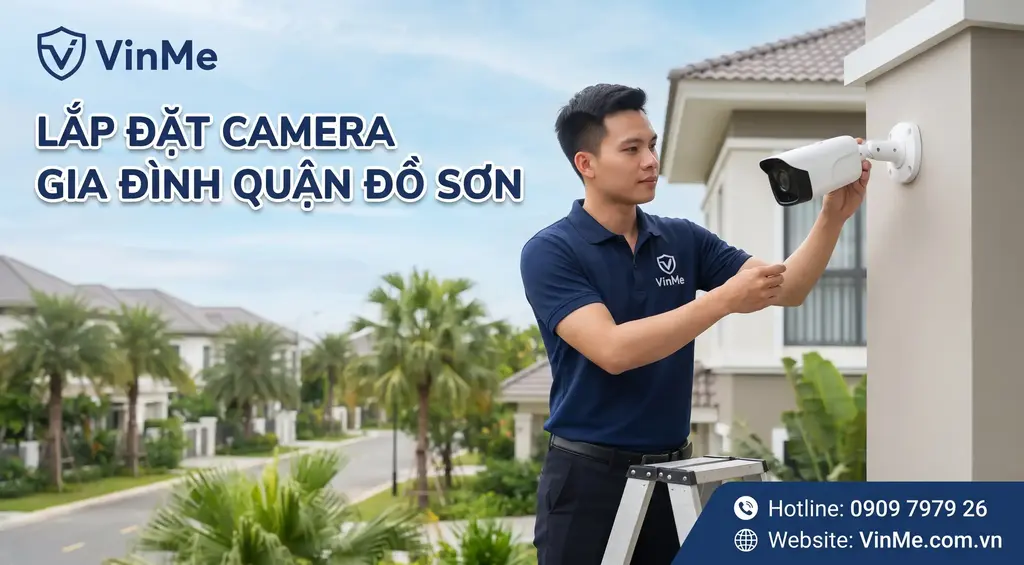 lắp đặt camera gia đình quận Đồ Sơn giá rẻ