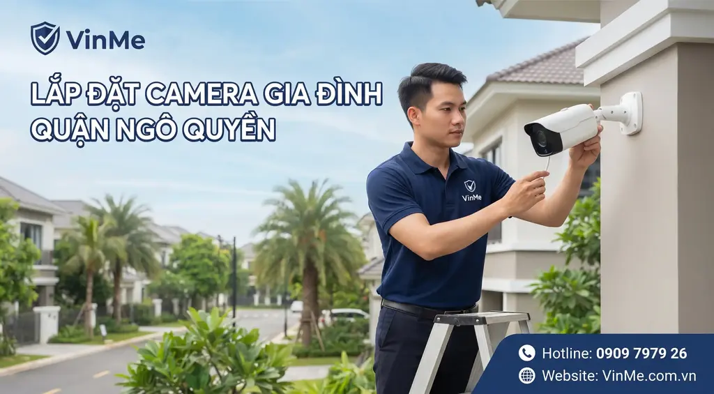 lắp đặt camera gia đình quận ngô quyền giá rẻ