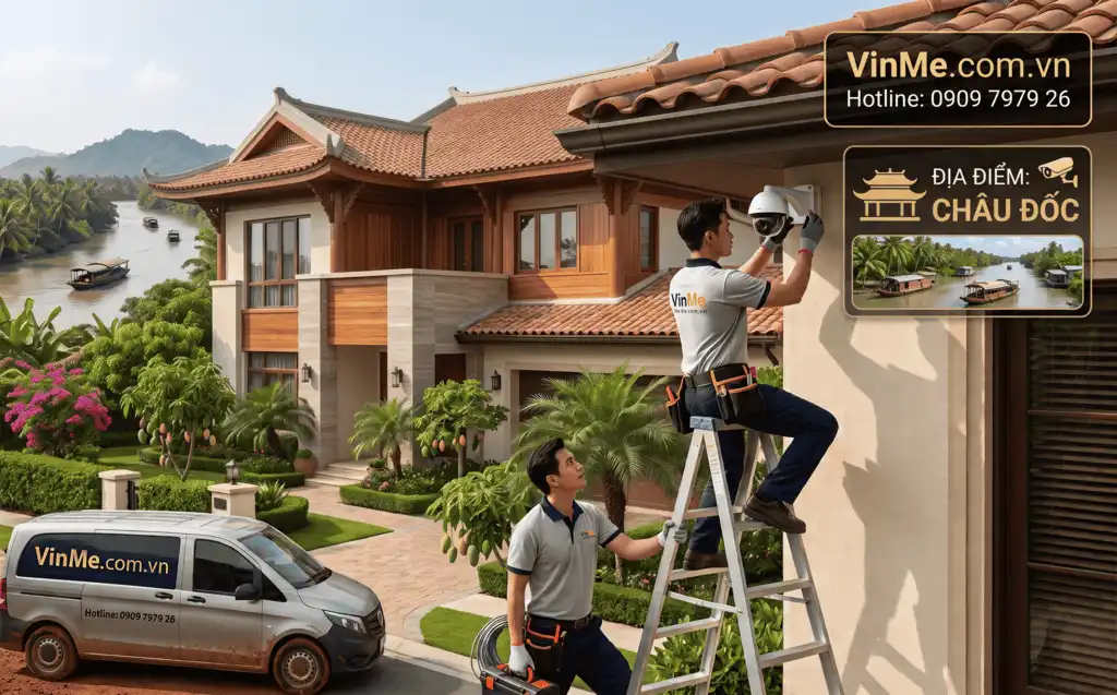 lắp đặt camera gia đình tại Châu Đốc giá rẻ