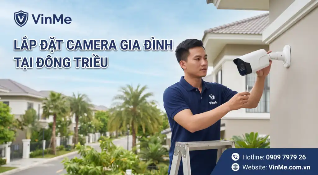 lắp đặt camera gia đình tại đông triều giá rẻ