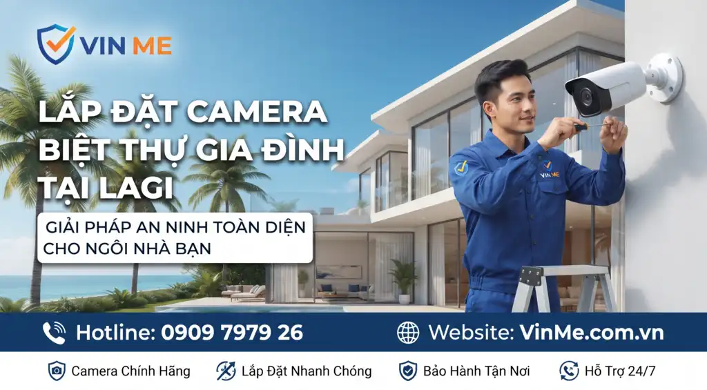 lắp đặt camera gia đình tại Lagi giá rẻ