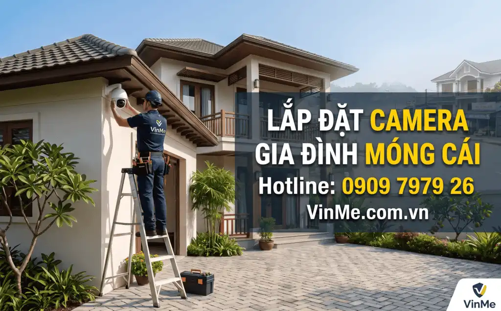 lắp đặt camera gia đình tại móng cái giá rẻ