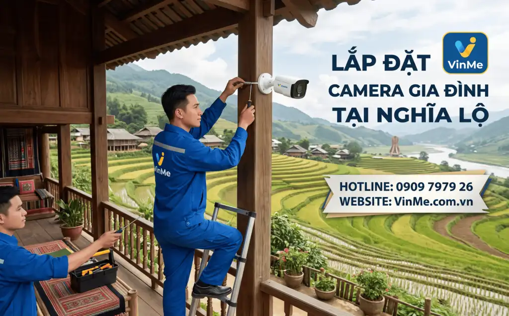 lắp đặt camera gia đình tại nghĩa lộ giá rẻ