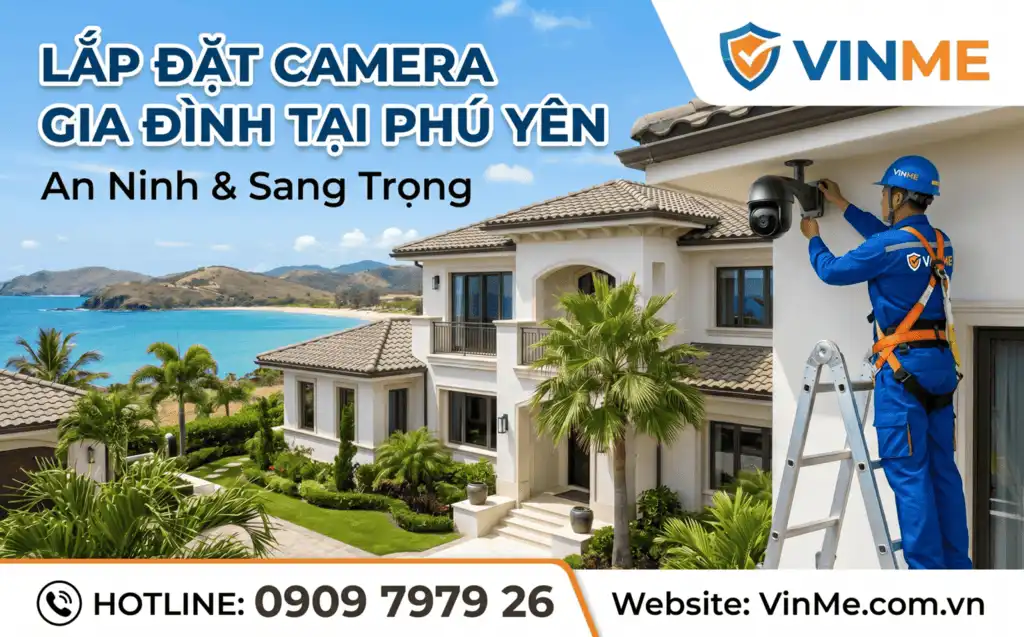 lắp đặt camera gia đình tại phú yên giá rẻ