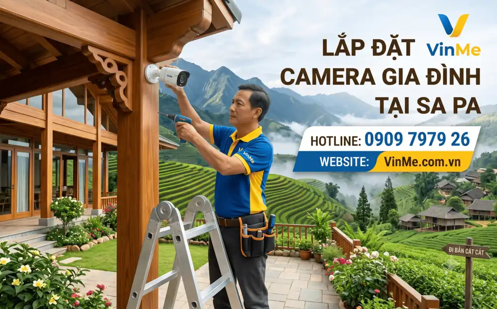 lắp đặt camera gia đình tại sa pa giá rẻ