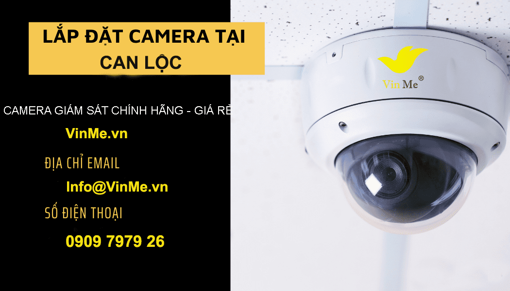 Lắp đặt camera huyện Can Lộc