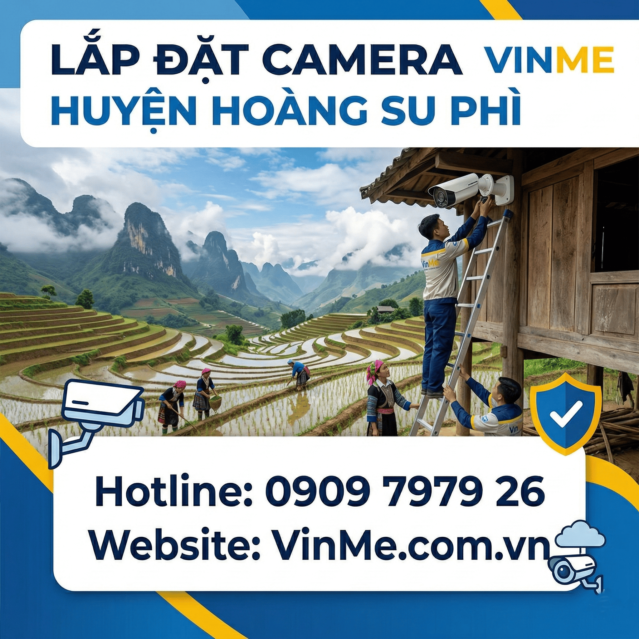 Lắp đặt camera huyện Hoàng Su Phì giá rẻ