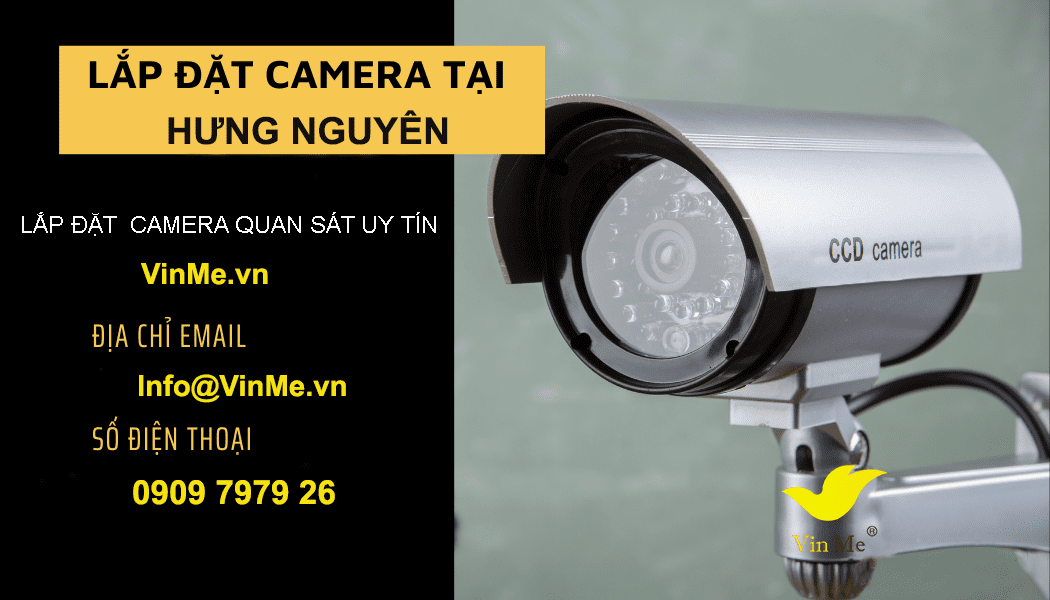 Lắp đặt camera huyện Hưng Nguyên