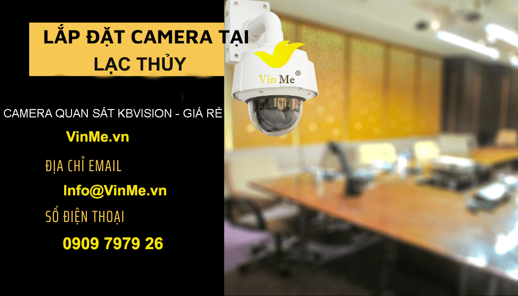 Lắp đặt camera huyện Lạc Thủy