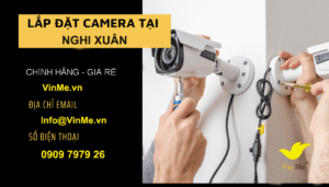 Lắp đặt camera huyện Nghi Xuân