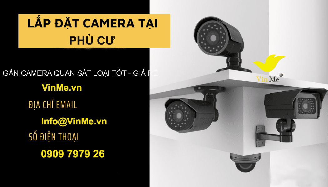 Lắp đặt camera huyện Phù Cừ