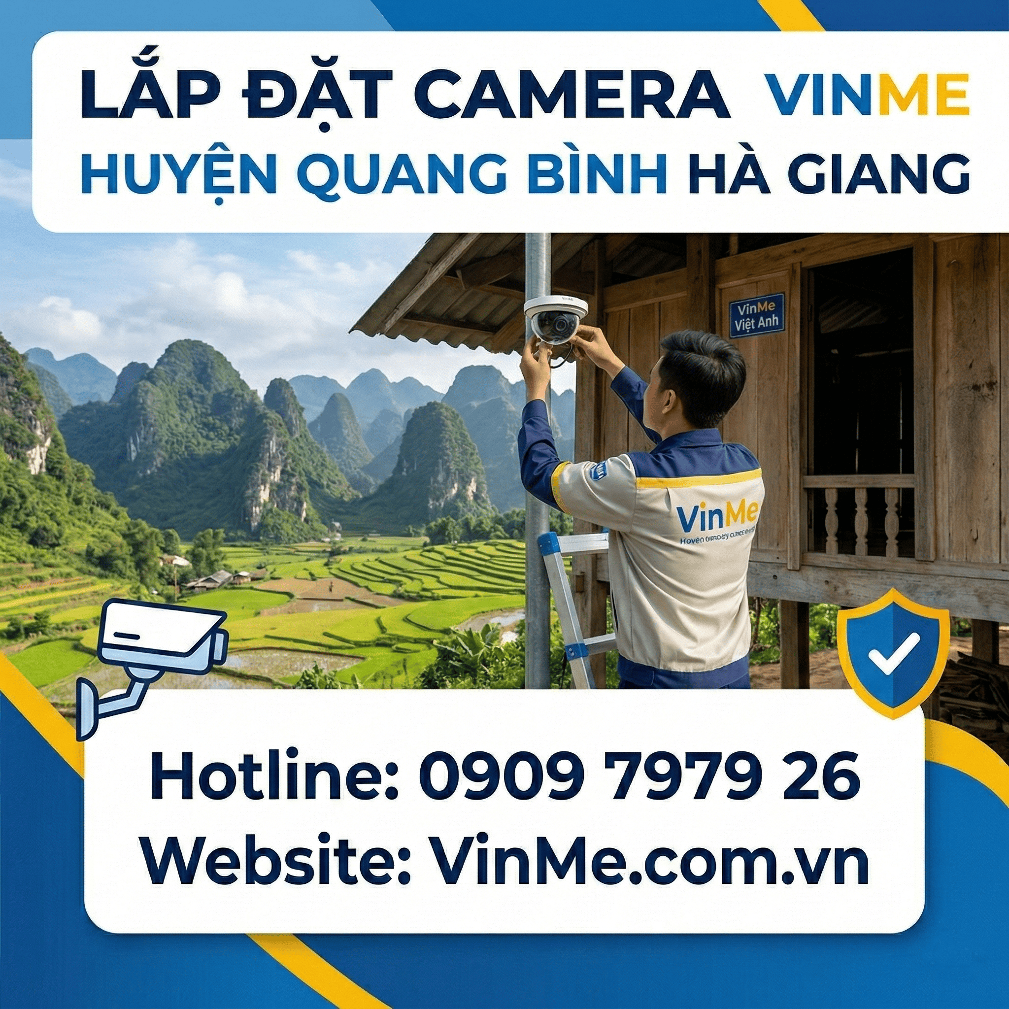 Công ty lắp đặt camera huyện Quang Bình uy tín
