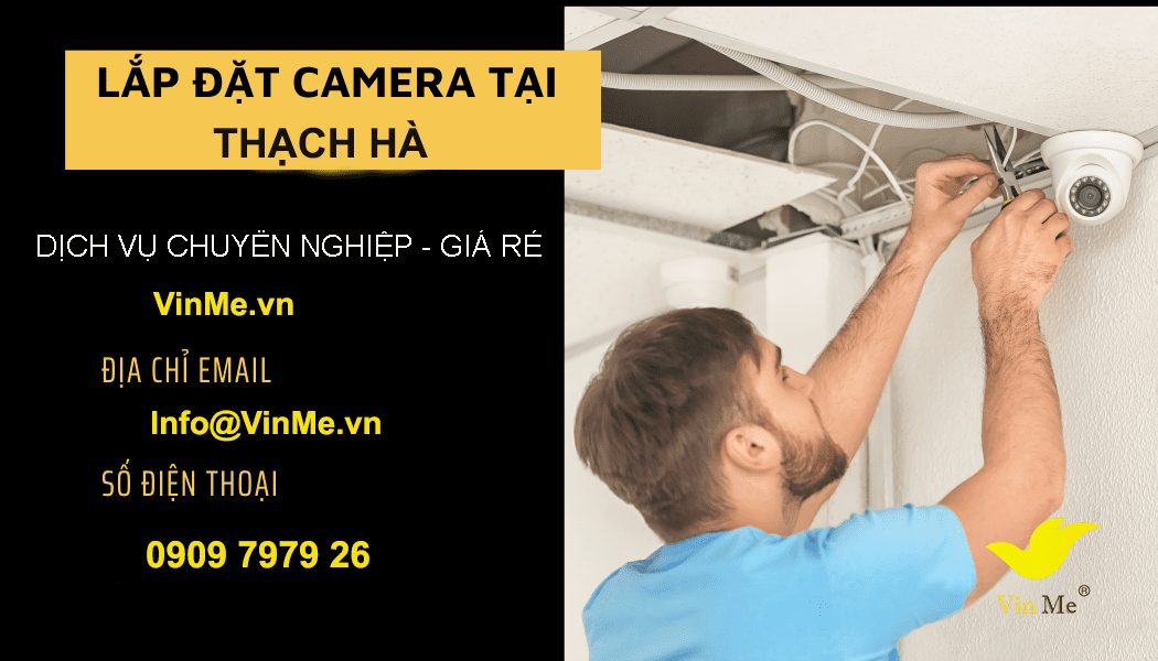 Lắp đặt camera huyện Thạch Hà