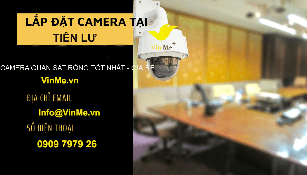 Lắp đặt camera huyện Tiên Lữ