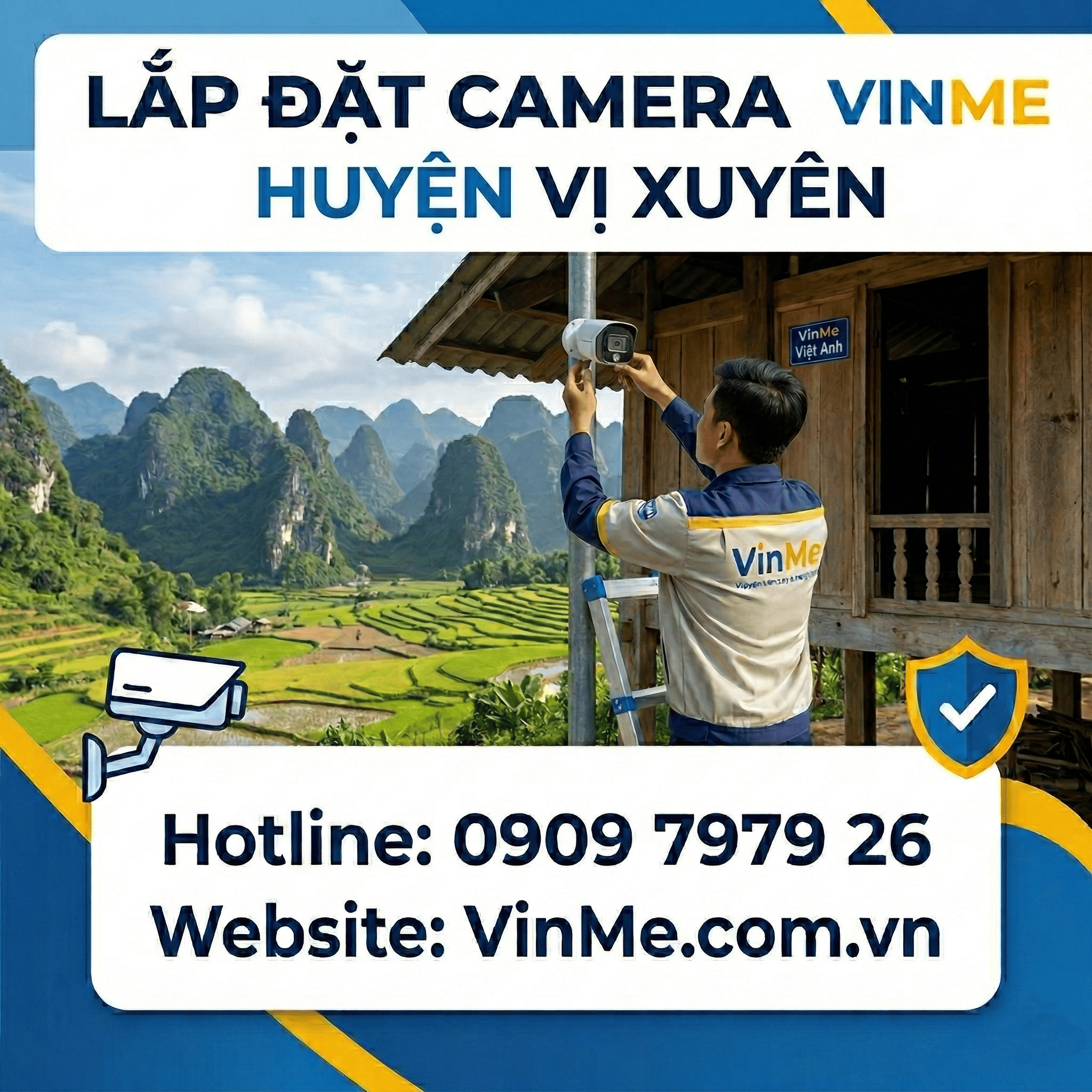 Công ty lắp đặt camera huyện Vị Xuyên uy tín