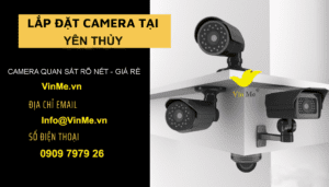 Lắp đặt Camera huyện Yên Thủy