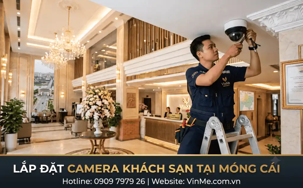 lắp đặt camera khách sạn móng cái chuyên nghiệp