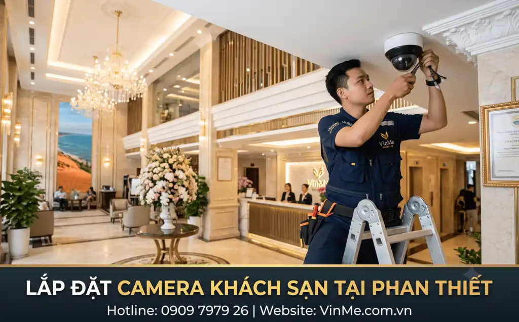 lắp đặt camera khách sạn phan thiết chuyên nghiệp