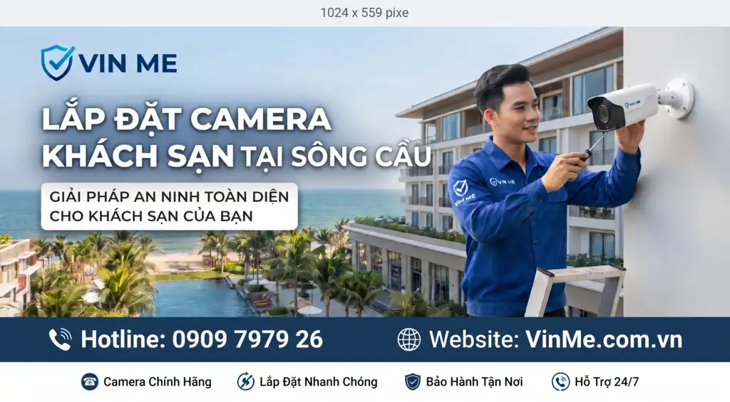 chuyên lắp đặt camera khách sạn tại sông cầu