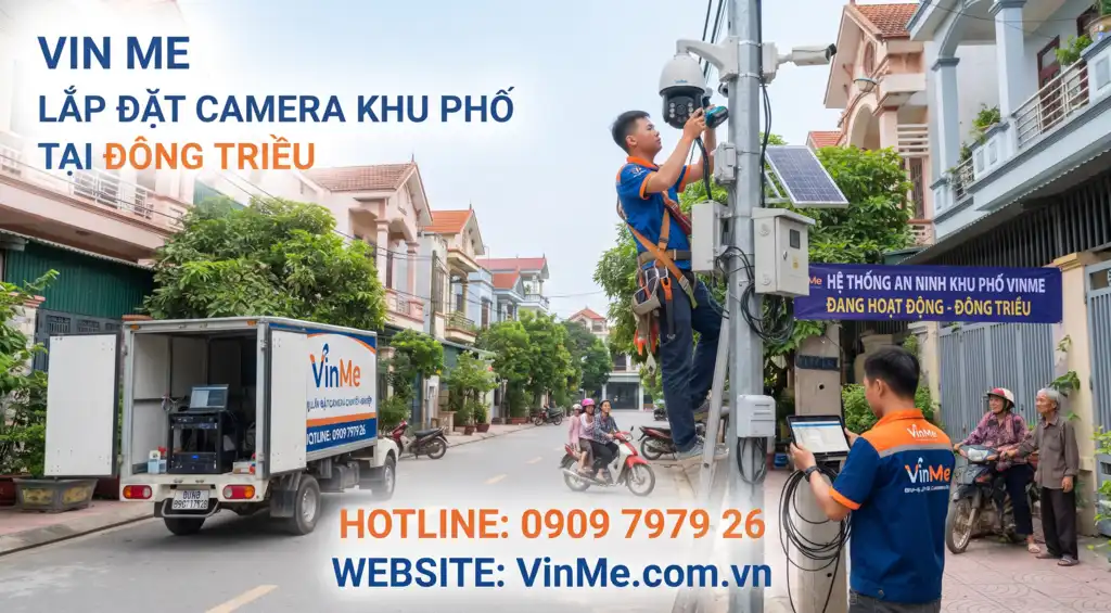lắp đặt camera khu phố đông triều chuyên nghiệp