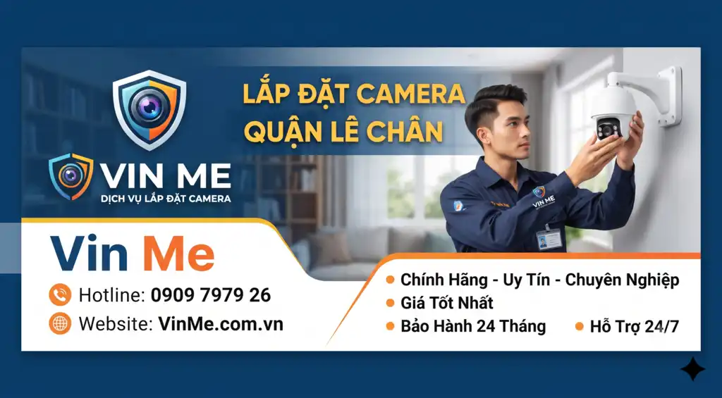 công ty lắp đặt camera quận lê chân uy tín