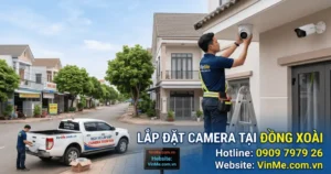Công ty lắp đặt camera tại đồng xoài uy tín nhất