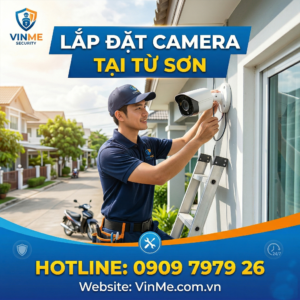 Lắp đặt camera tại từ sơn