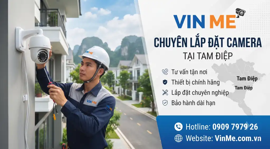 Công ty lắp đặt camera tam điệp uy tín nhất