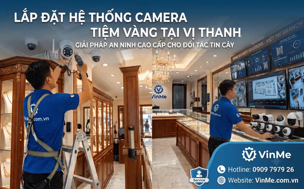 chuyên lắp đặt camera tiệm vàng Vị Thanh