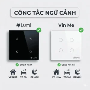 Công tắc ngữ cảnh Lumi giá rẻ