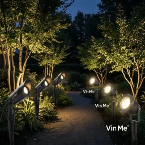 Đèn led chiếu cây ngoài trời