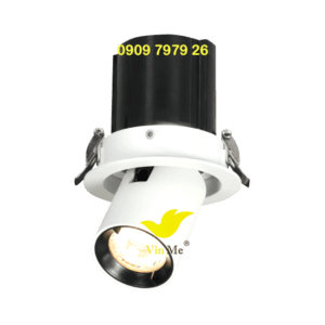 Đèn spotlight âm trần 10w xoay góc