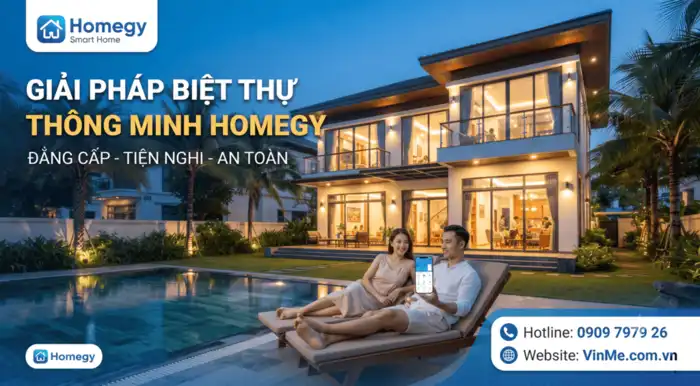 giải pháp biệt thự thông minh Homegy chuyên nghiệp
