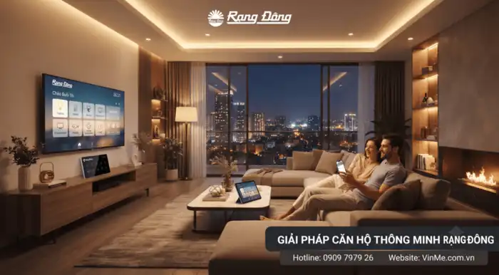 Giải pháp căn hộ thông minh smart home Rạng Đông giá rẻ