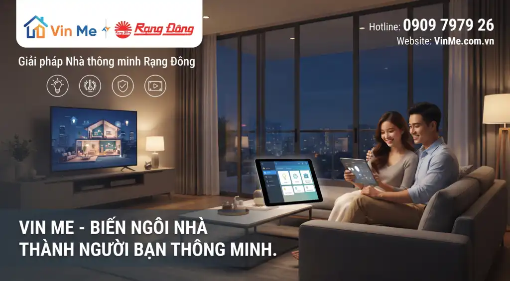 Giải pháp nhà thông minh Rạng Đông hiện đại giá tốt nhất