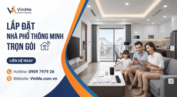 lắp đặt nhà phố thông minh trọn gói