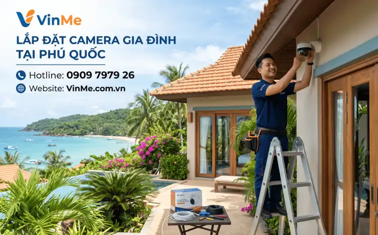 lắp đặt camera gia đình phú quốc giá rẻ