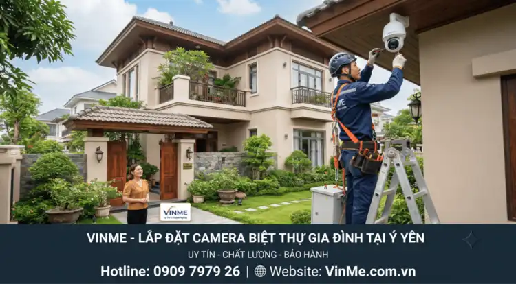 lắp đặt camera gia đình huyện ý yên giá rẻ
