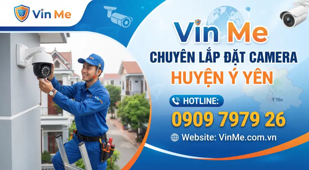 Công ty lắp đặt camera huyện ý yên uy tín nhất