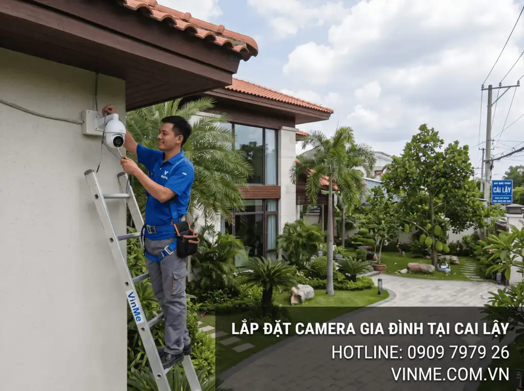 lắp đặt camera gia đình tại Cai Lậy giá rẻ