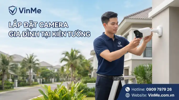 lắp đặt camera gia đình tại Kiên Tường giá rẻ