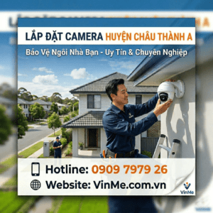 Công ty lắp đặt camera Châu Thành A uy tín nhất