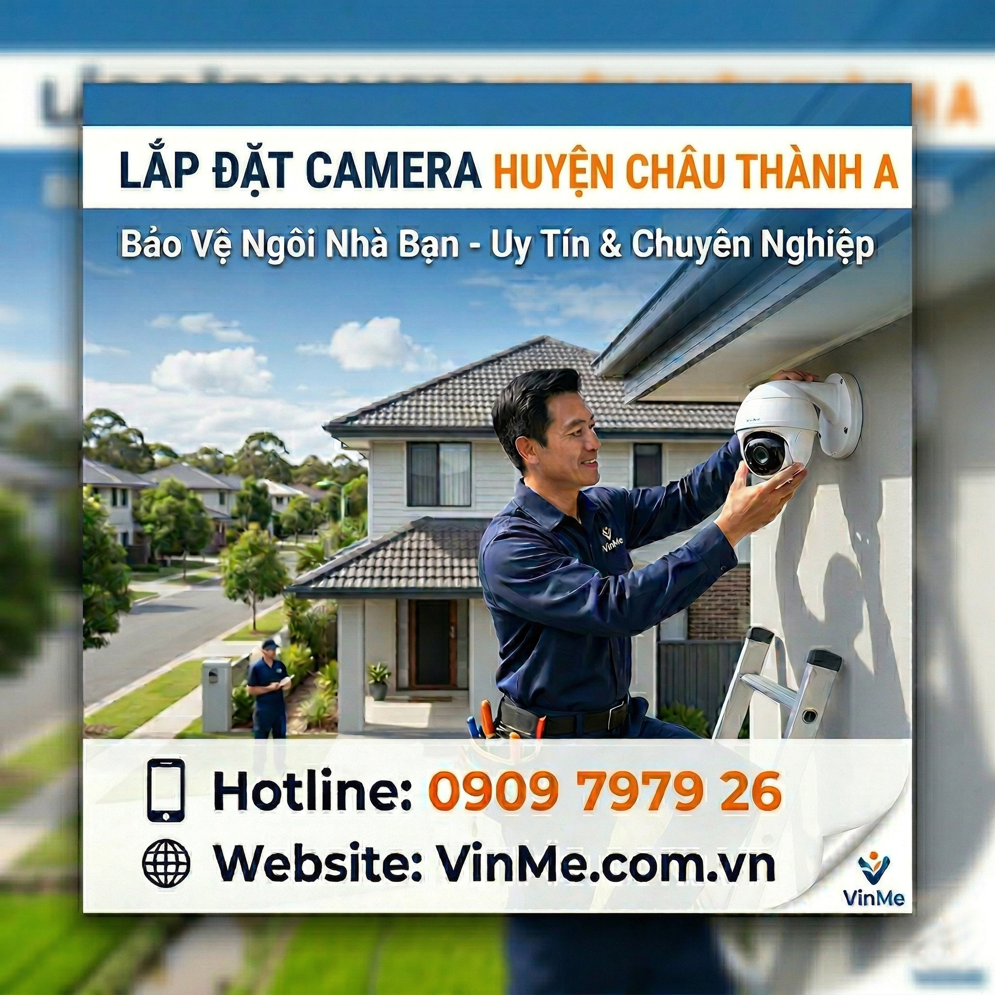 Công ty lắp đặt camera Châu Thành A giá rẻ