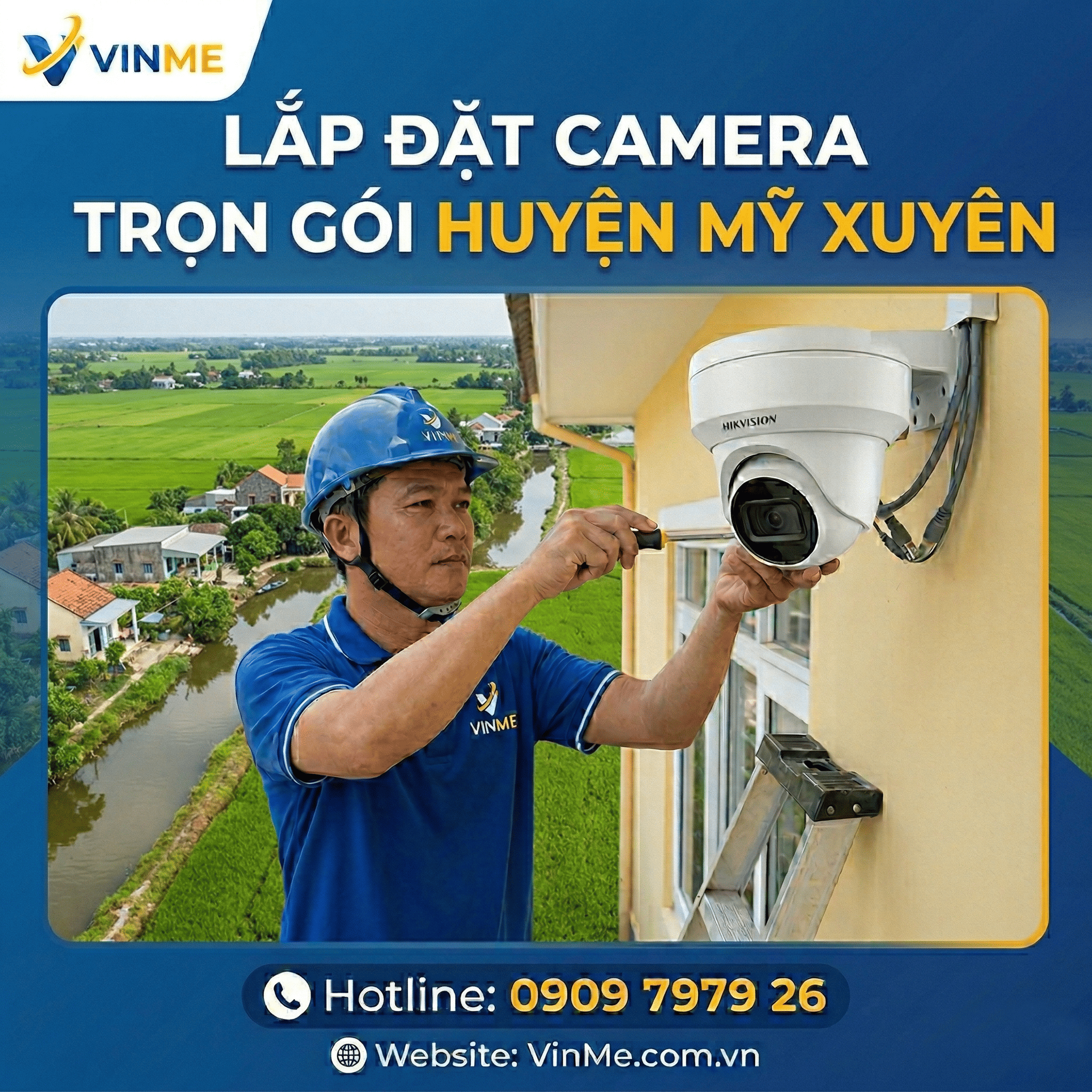 Lắp đặt camera huyện Mỹ Xuyên uy tín nhất
