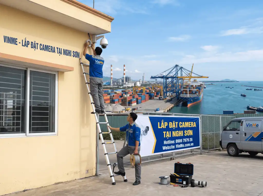 công ty lắp đặt camera tại Nghi Sơn uy tín nhất