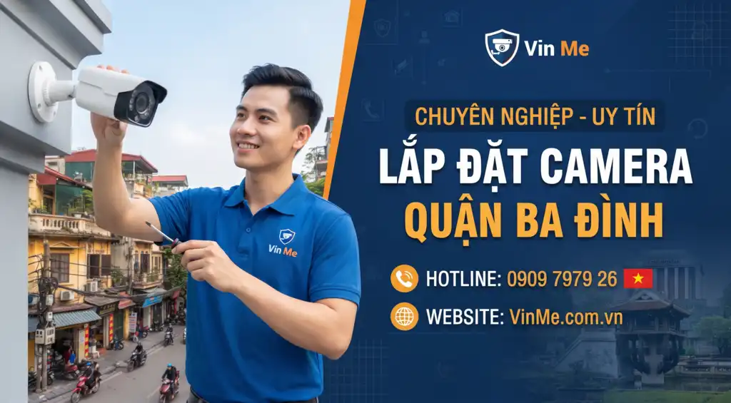 công ty lắp đặt camera quận Ba Đình uy tín