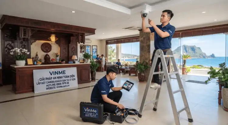 chuyên lắp đặt camera khách sạn tại Lý Sơn